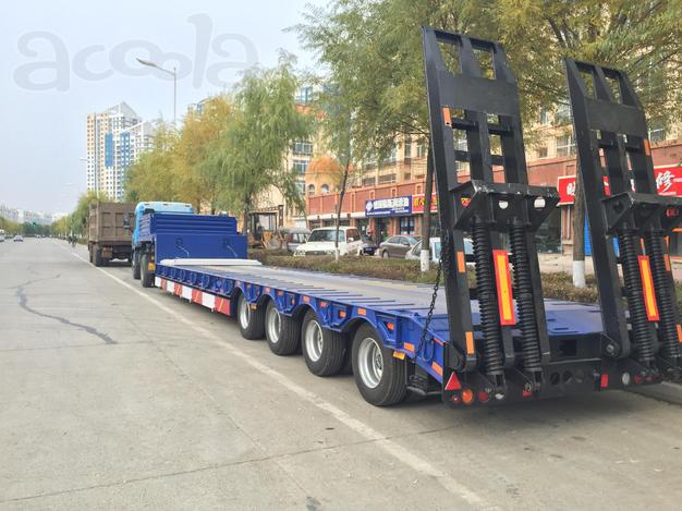 Трал «CIMC» CSQ9390TDP грузоподъёмностью 60 т.
