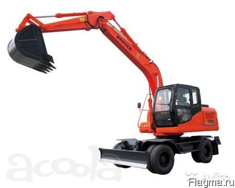 Экскаватор колёсный Hunter HTL80