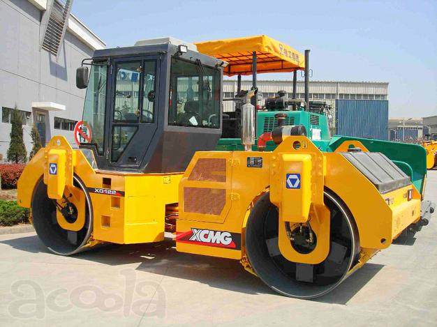 Тандемный вибрационный дорожный каток XCMG XD122 с гидравлическим приводом