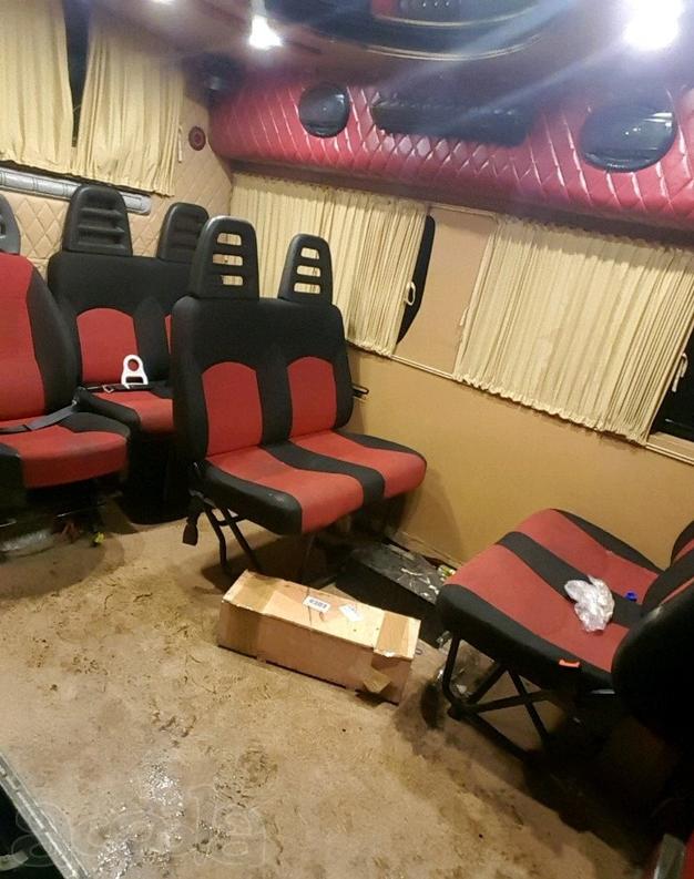 Салон пассажирский, Fiat Ducato,  Peugeot Boxer.