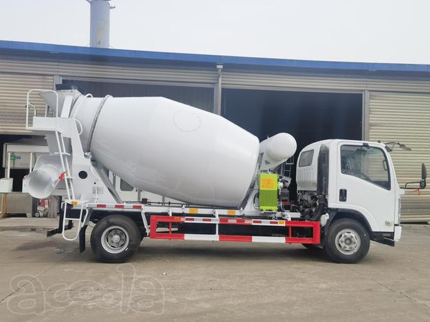 Автобетоносмеситель на шасси ISUZU 4х2 с бочкой 5 м3