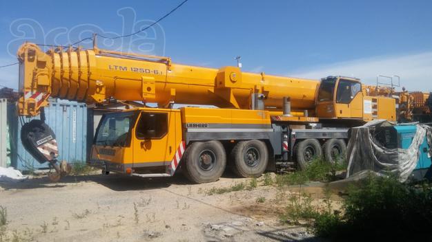 Автокран Liebherr LTM 1250-6.1 в аренду на длительный срок